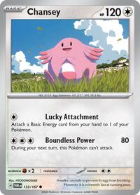 Chansey - 133/167 - SV06: Twilight Masquerade - NM