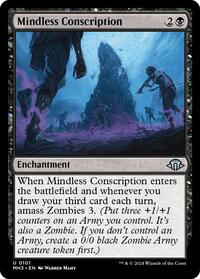Mindless Conscription - Modern Horizons 3 - NM