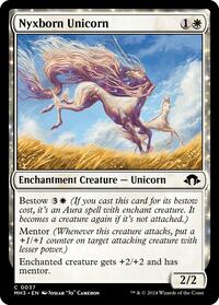 Nyxborn Unicorn - Modern Horizons 3 - NM