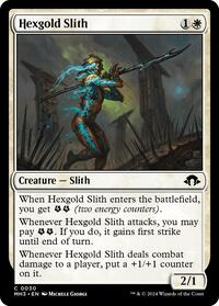 Hexgold Slith - Modern Horizons 3 - NM