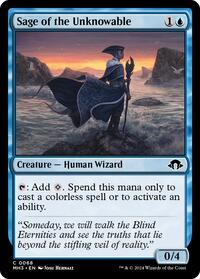 Sage of the Unknowable - Modern Horizons 3 - NM
