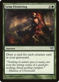 Grim Flowering - Dark Ascension - NM