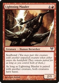 Lightning Mauler - Avacyn Restored - NM