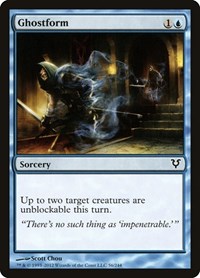 Ghostform - Avacyn Restored - NM