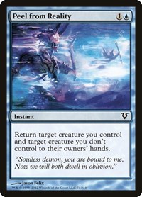 Peel from Reality - Avacyn Restored - NM