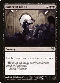 Barter in Blood - Avacyn Restored - NM