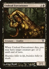 Undead Executioner - Avacyn Restored - NM