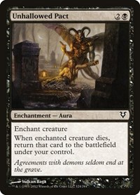 Unhallowed Pact - Avacyn Restored - NM