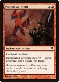 Malicious Intent - Avacyn Restored - NM