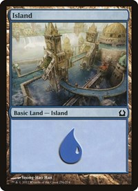 Island (256) - Return to Ravnica - NM