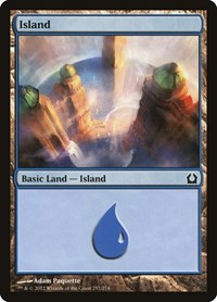 Island (257) - Return to Ravnica - NM