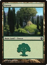 Forest (247) - Theros - NM