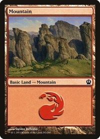 Mountain (243) - Theros - NM