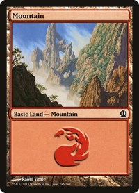Mountain (245) - Theros - NM