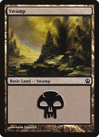 Swamp (240) - Theros - NM