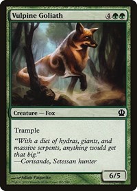 Vulpine Goliath - Theros - NM