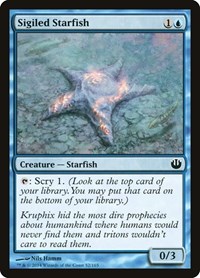 Sigiled Starfish - Journey Into Nyx - NM