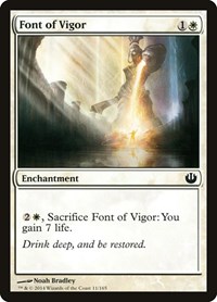Font of Vigor - Journey Into Nyx - NM