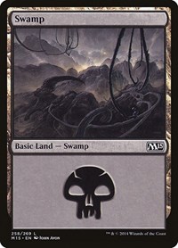 Swamp (258) - Magic 2015 - NM