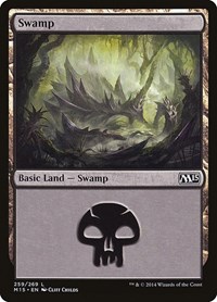 Swamp (259) - Magic 2015 - NM