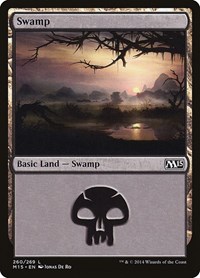 Swamp (260) - Magic 2015 - NM