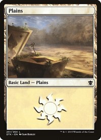 Plains (251) - Dragons of Tarkir - NM