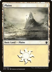 Plains (252) - Dragons of Tarkir - NM