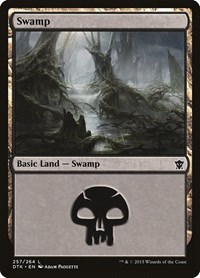 Swamp (257) - Dragons of Tarkir - NM