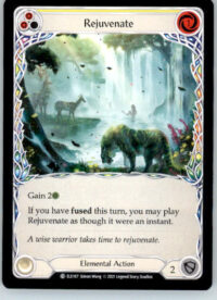 Rejuvenate (Yellow) - Tales of Aria - ELE107 - Normal 1st Ed NM