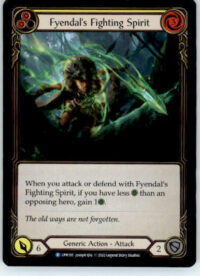 Fyendal's Fighting Spirit (Yellow) - Uprising - UPR195 - Rainbow Foil NM