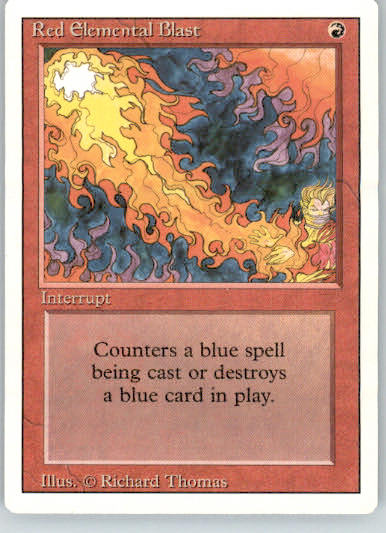 Red Elemental Blast - Revised Edition - Normal LP