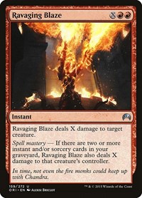 Ravaging Blaze - Magic Origins - NM