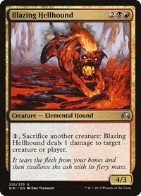 Blazing Hellhound - Magic Origins - NM