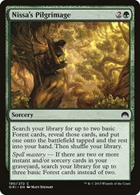Nissa's Pilgrimage - Magic Origins - NM