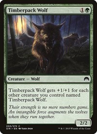 Timberpack Wolf - Magic Origins - NM