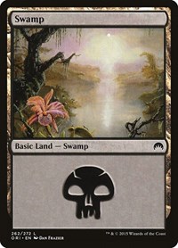 Swamp (262) - Magic Origins - NM