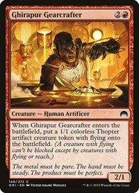 Ghirapur Gearcrafter - Magic Origins - NM