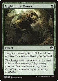 Might of the Masses - Magic Origins - NM