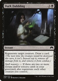 Dark Dabbling - Magic Origins - NM