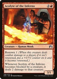 Acolyte of the Inferno - Magic Origins - NM