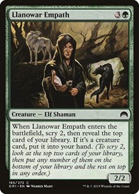 Llanowar Empath - Magic Origins - NM