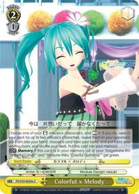 Colorful x Melody (A) - Hatsune Miku: Project DIVA F 2nd - NM