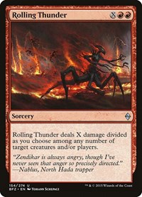 Rolling Thunder - Battle for Zendikar - NM