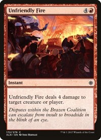 Unfriendly Fire - Ixalan - NM