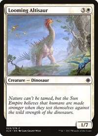 Looming Altisaur - Ixalan - NM