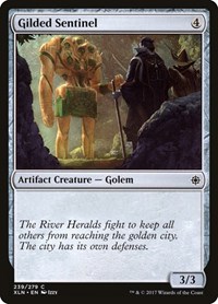 Gilded Sentinel - Ixalan - NM