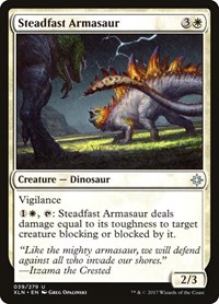 Steadfast Armasaur - Ixalan - NM