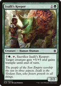 Ixalli's Keeper - Ixalan - NM