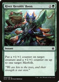 River Heralds' Boon - Ixalan - NM