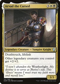 Arvad the Cursed - Dominaria - NM